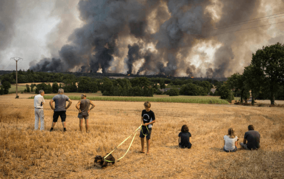 France: A Climate Look Past and Forward