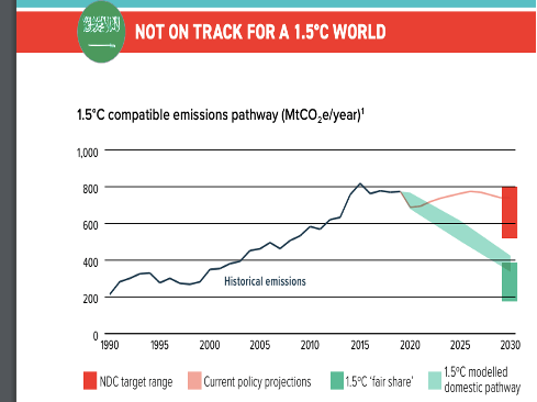 Saudi Arabian Emissions Rise Again After COVID