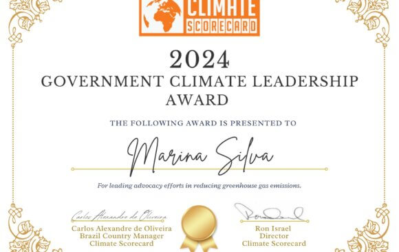 Brazil 2024 Climate Scorecard Award: Marina Silva