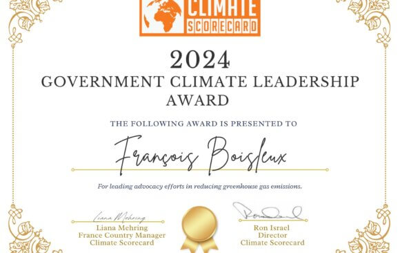 France 2024 Climate Scorecard Award: François Boisleux