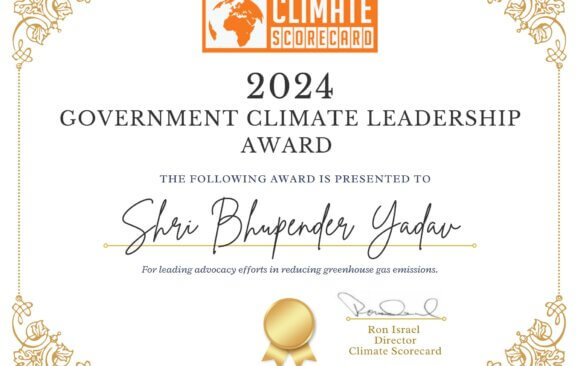 India 2024 Climate Scorecard Award: Bhupender Yadav