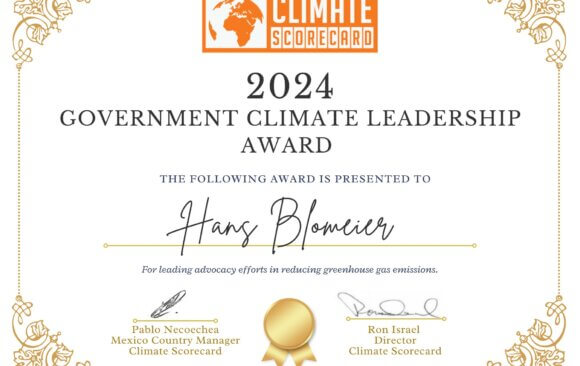 Mexico 2024 Climate Scorecard Award: Hans Blomeier & Eduardo Walsh