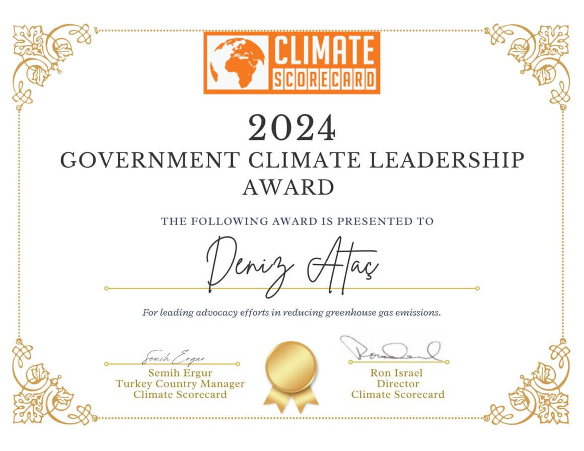 Turkey 2024 Climate Scorecard Award: Deniz Ataç