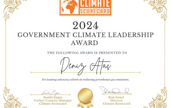 Turkey 2024 Climate Scorecard Award: Deniz Ataç